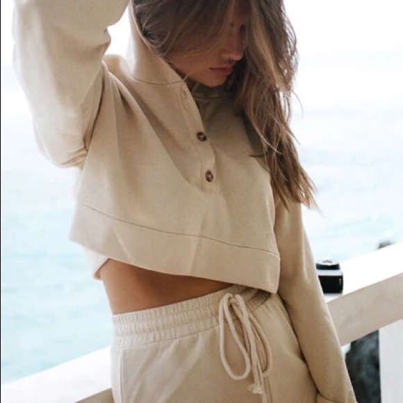 Sabo Skirt Other - Sabo Skirt Sunny Lounge Set in Tan